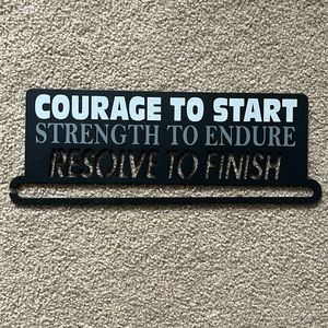 Race Medal Wall Display